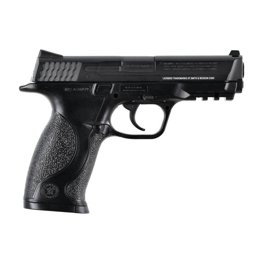 Pistolet wiatrówka Smith&Wesson M&P40 czarna 4,5 mm BB CO22